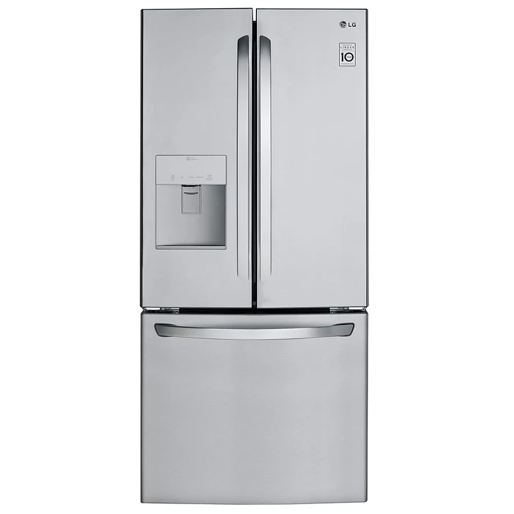 Réfrigérateur LG avec eau extérieure - 30 po, 21,8 pi³ & inox - LRFWS2200S