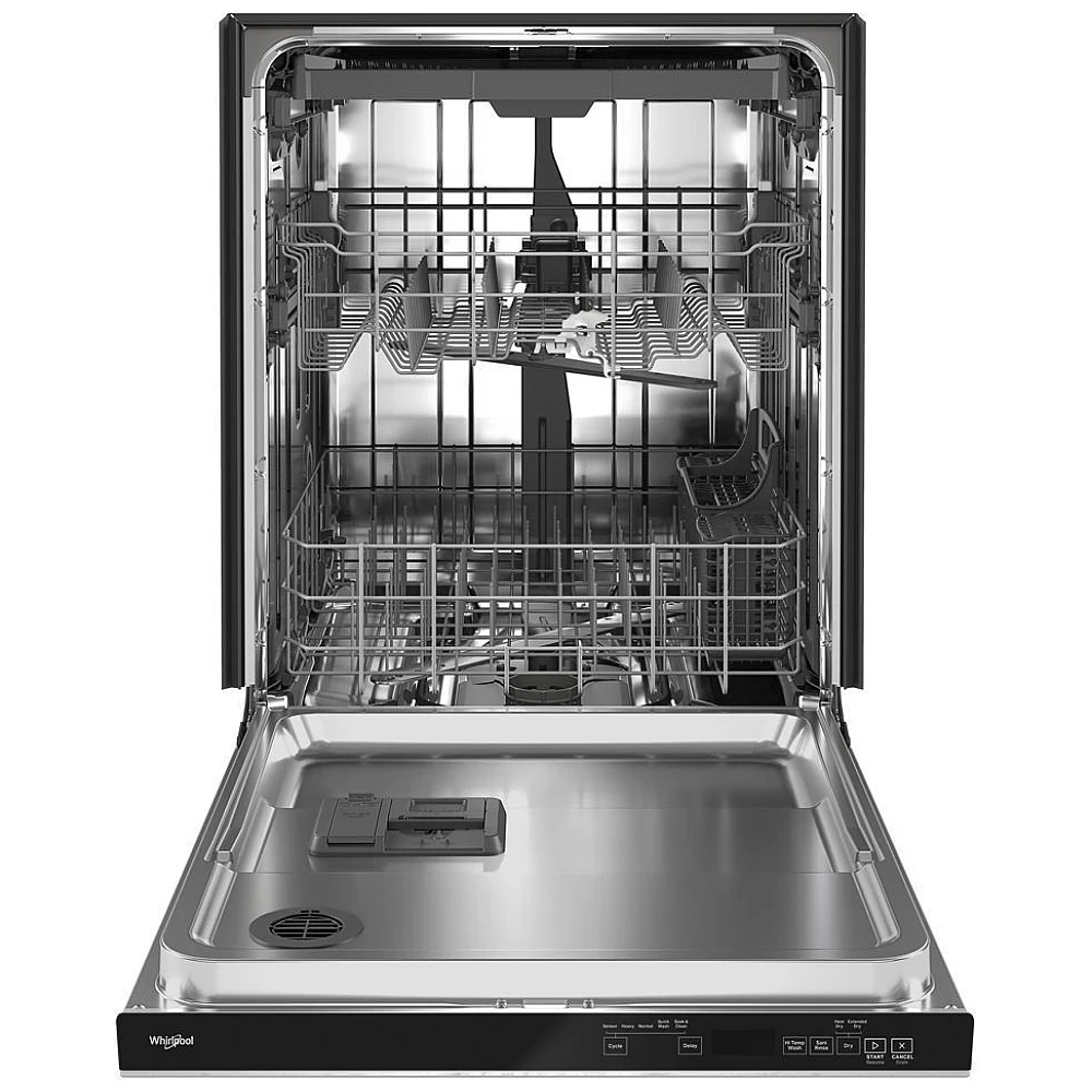 Lave-vaisselle Whirlpool 3 paniers - 47 dB, inox noir & panier réglable - WDTA50SAKV – Image 2