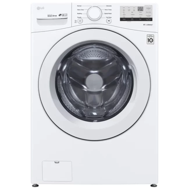 Laveuse frontale LG 27 po - 5,2 pi³, 1 300 tr/min & ENERGY STAR - WM3400CW