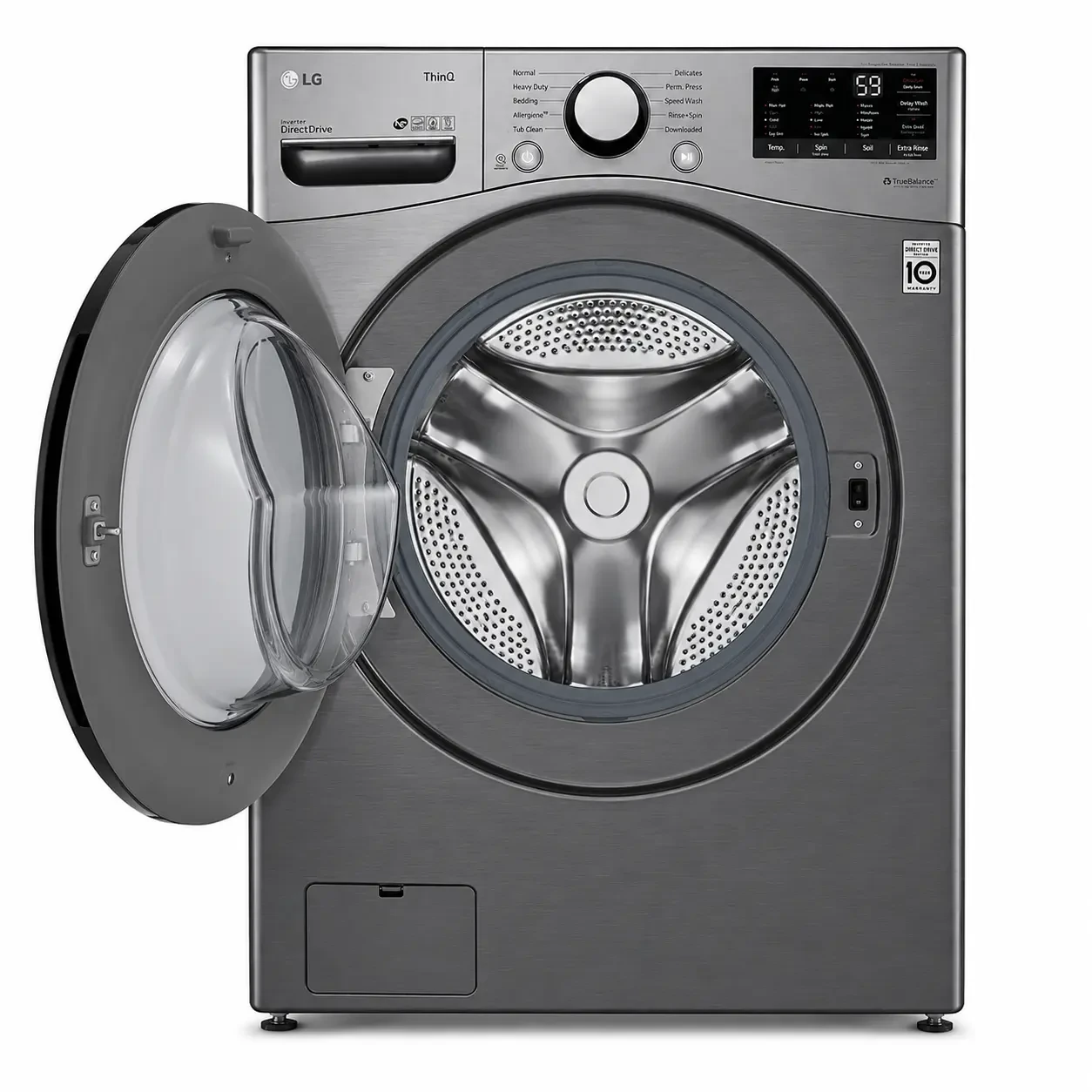 Laveuse intelligente LG - 10 cycles, AI DD & cycle Allergiene - WM3600HVA - Image 2