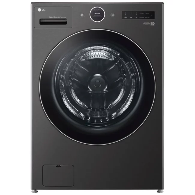 Laveuse-sécheuse tout-en-un LG - thermopompe, 5,7 pi³ & AI DD - WM6998HBA