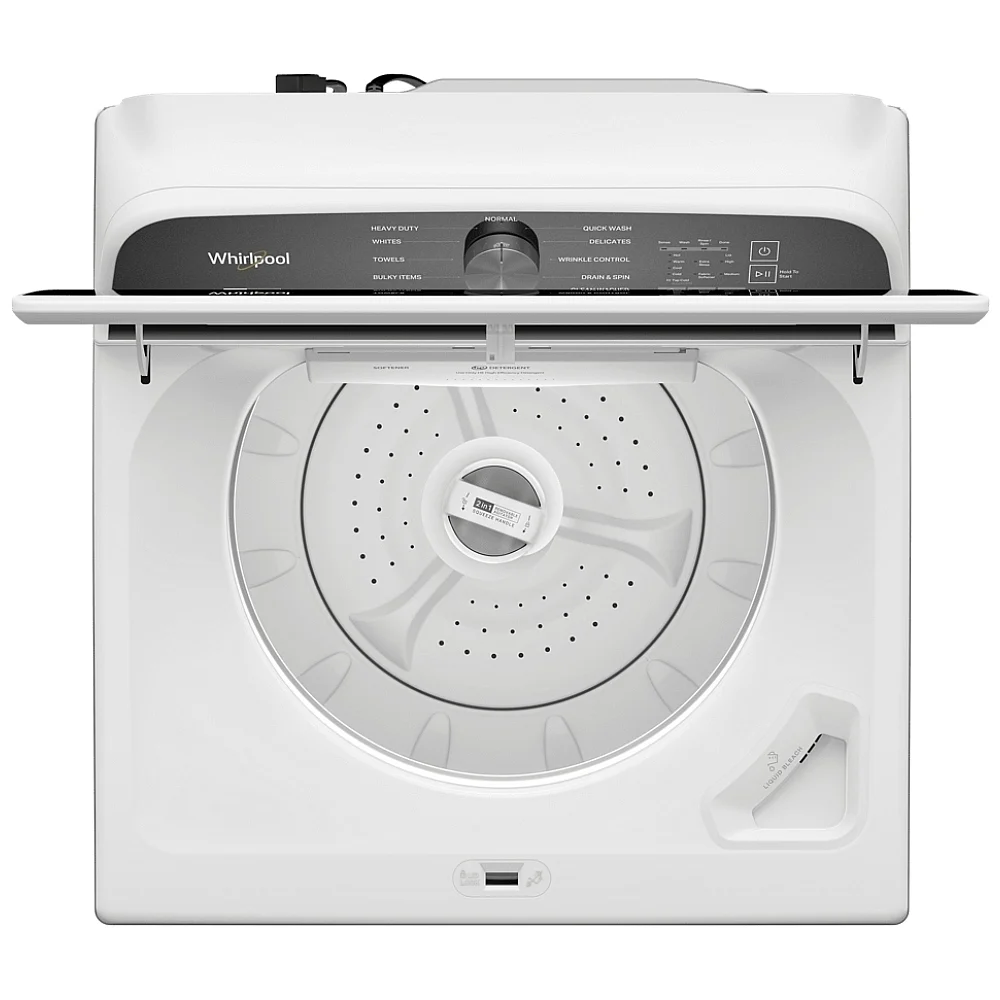 Laveuse Whirlpool 6,1 pi³ - agitateur amovible 2 en 1 & Deep Water - WTW6157PW – Image 2