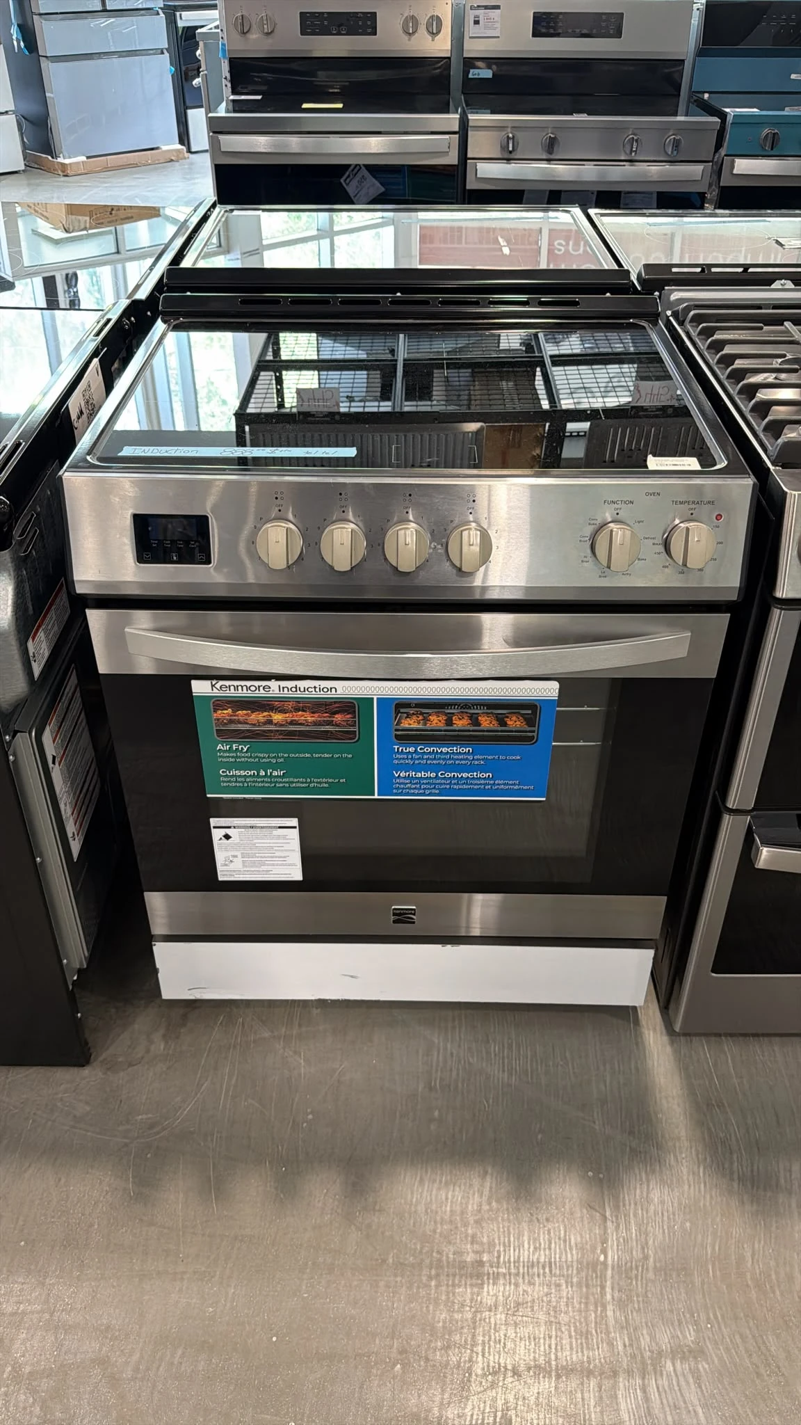 Cuisinière à induction Kenmore 30 po - Turbo Boil, Air Fry & véritable convection - 22-96873 – Image 4