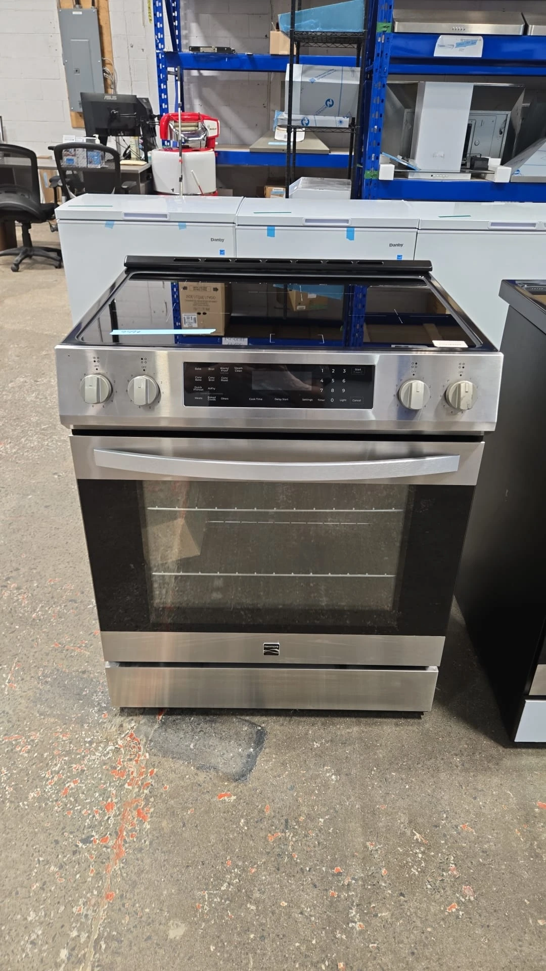 Cuisinière à induction Kenmore 30 pouces, convection véritable et Air fry – KKIRV2 – Image 6