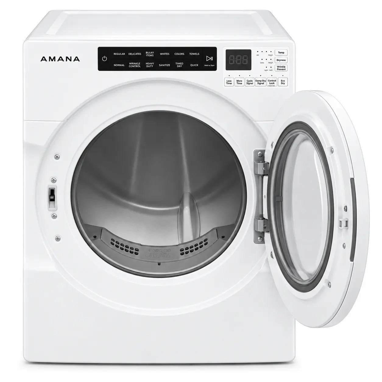 Sécheuse électrique Amana 7,4 pi³ - capteurs d’humidité, Sanitize & empilable - YNED5800HW – Image 2