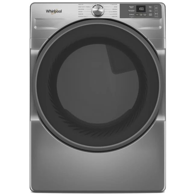 Sécheuse Whirlpool Argent Rayonnant - 7,4 pi³, 12 cycles & Wi-Fi - YWED5720RR