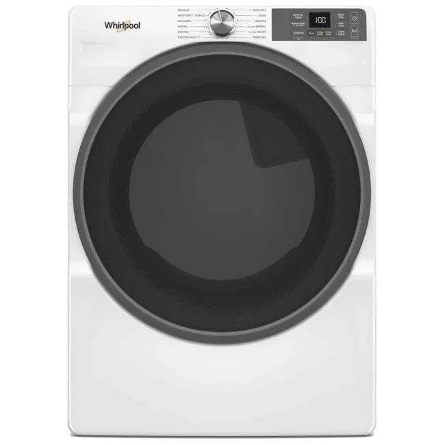 Sécheuse Whirlpool intelligente - Wi-Fi, séchage intelligent & Wrinkle Shield - YWED5720RW