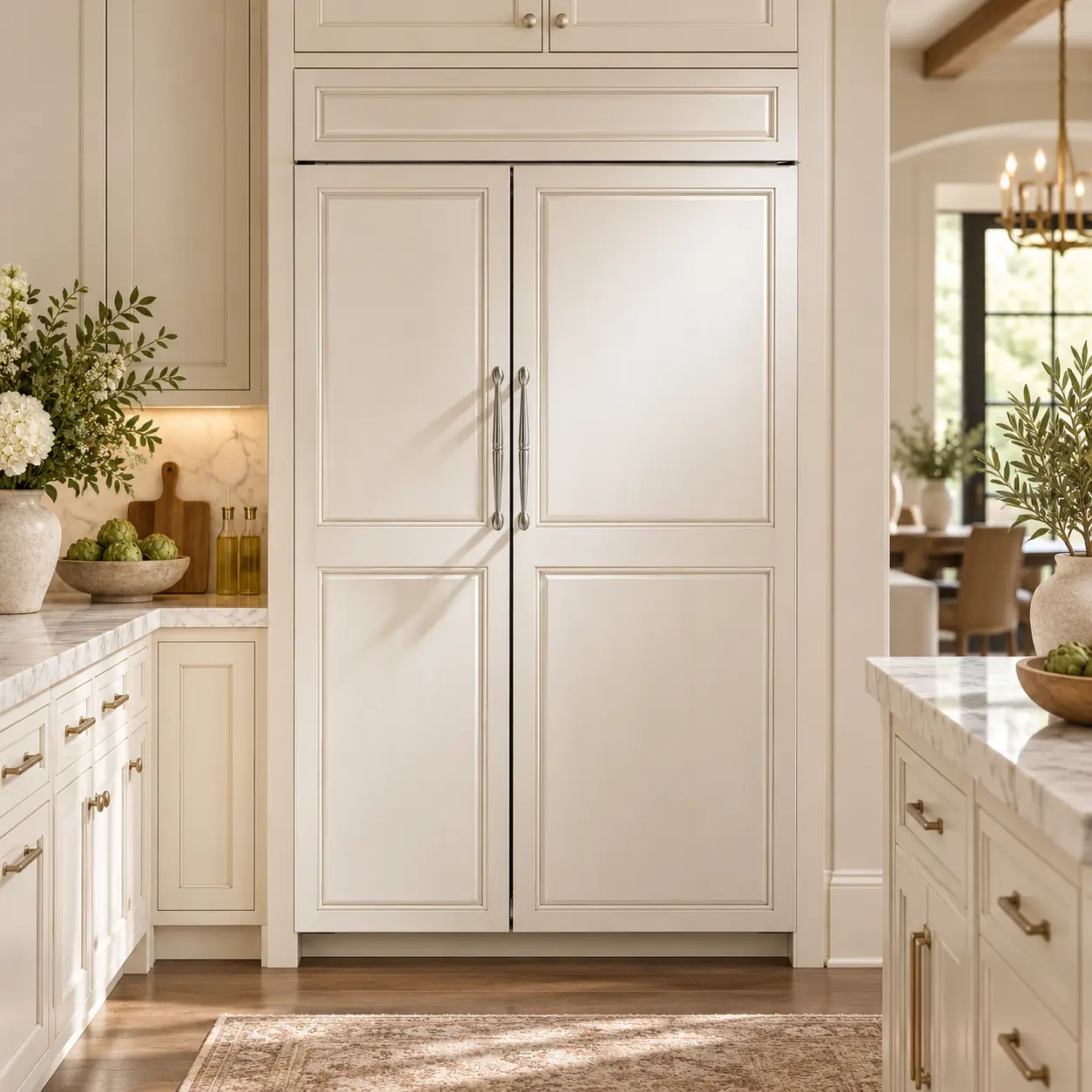 Réfrigérateur Monogram encastré 48 po - 29,6 pi³, panneaux sur mesure & côte à côte - ZIS480NNII – Image 3