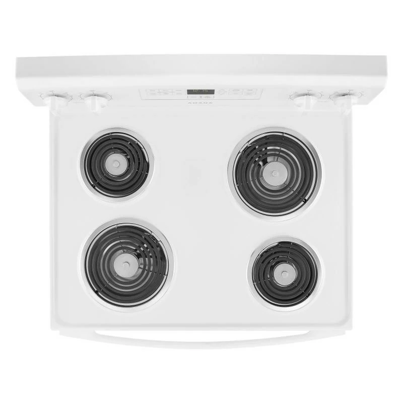 Cuisinière électrique Amana 30 pouces, four 4,8 pi³ et 4 éléments – YACR4303MFW – Image 4