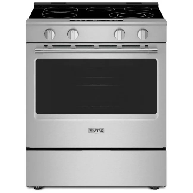 Cuisinière électrique Maytag 30 po - mode gril, Air Fry & cuisson intelligente - YMSES7030SZ