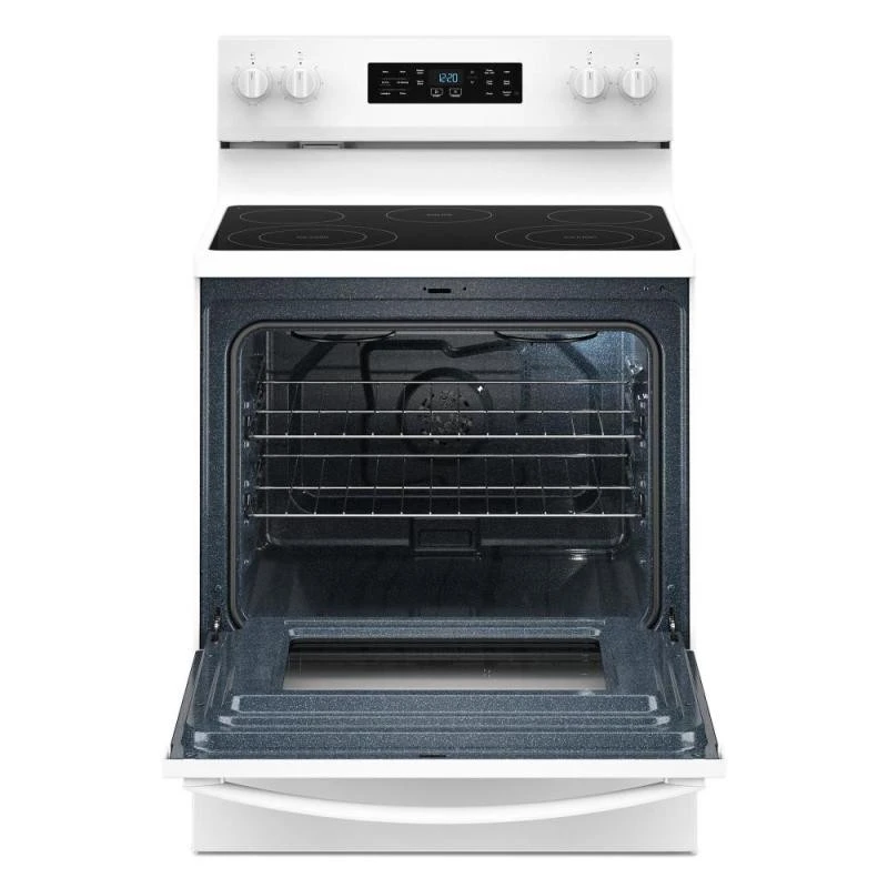 Cuisinière Whirlpool à cuisson à air - Air Fry sans préchauffage, 5,3 pi³ & 5 zones - YWFES4530SW – Image 2