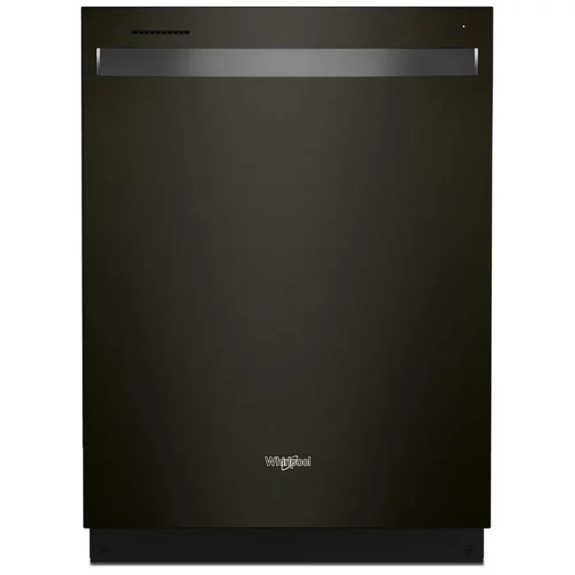 Lave-vaisselle Whirlpool inox noir - 3e panier, Sensor Cycle & 47 dB - WDT750SAKV