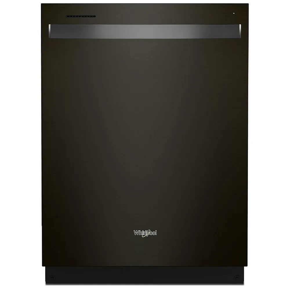 Lave-vaisselle Whirlpool inox noir - 3e panier, Sensor Cycle & 47 dB - WDT750SAKV