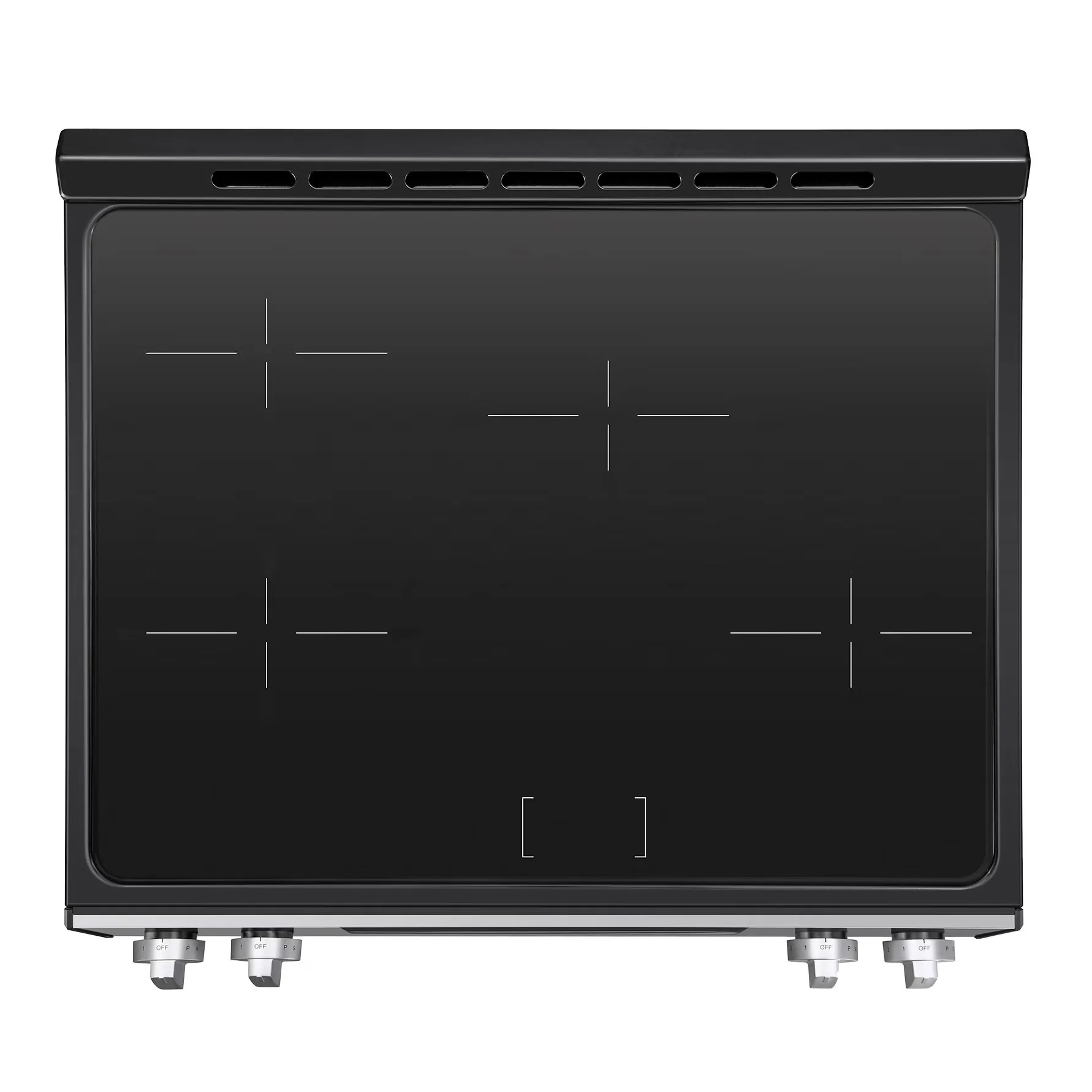 Cuisinière à induction Kenmore 30 pouces, convection véritable et Air fry – KKIRV2 – Image 4