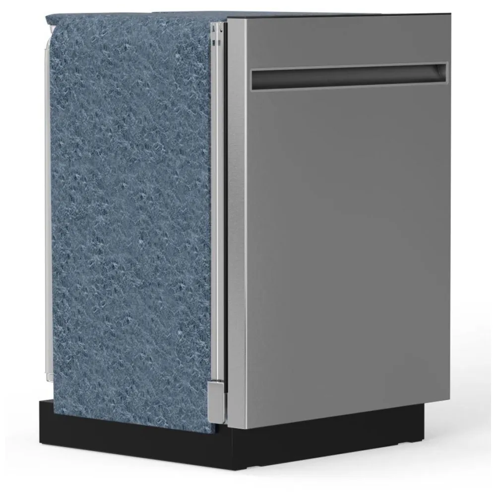 Lave-vaisselle encastrable GE 24 pouces, 2 paniers, 14 couverts, acier inoxydable – GBT500SSVSS – Image 4