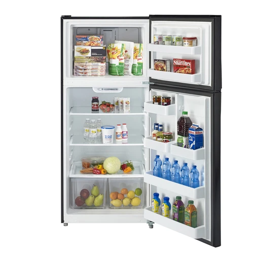 Réfrigérateur Moffat 30 po - 18 pi³, congélateur supérieur & finition noire - MTE18HTKBB – Image 3