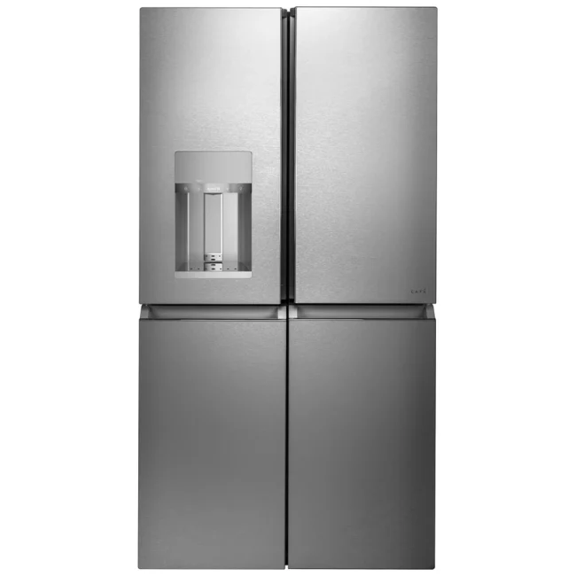 Réfrigérateur GE Café - 36 pouces 27,4 pi³ quatre portes en verre platine - CQE28DM5NBS5