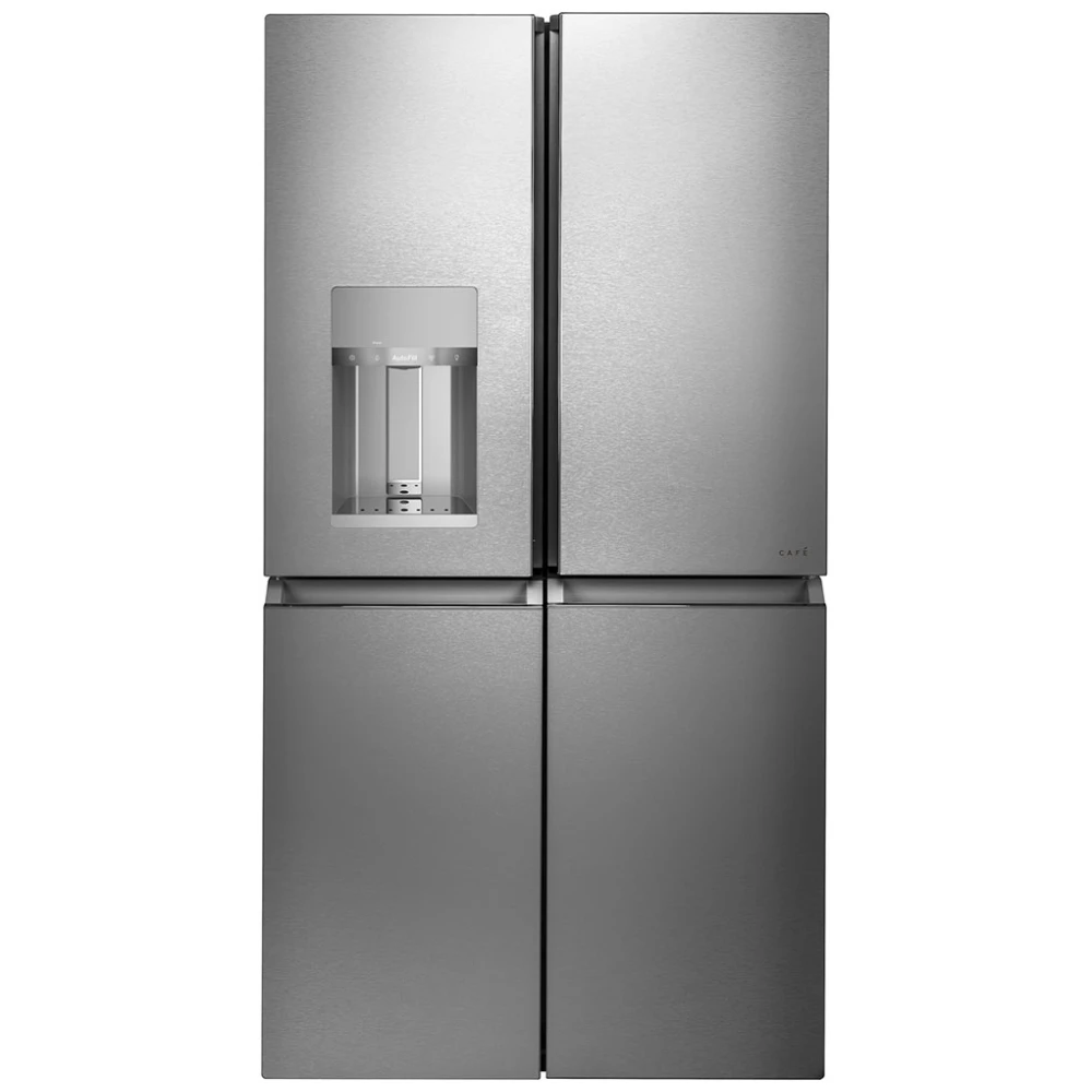 Réfrigérateur GE Café - 36 pouces 27,4 pi³ quatre portes en verre platine - CQE28DM5NBS5