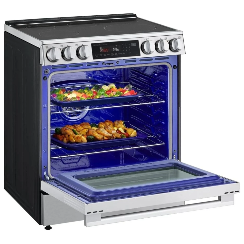 Cuisinière à induction LG 30 pouces 6,3 pi³ avec convection et Air Fry inox – LSIL6336XE – Image 3
