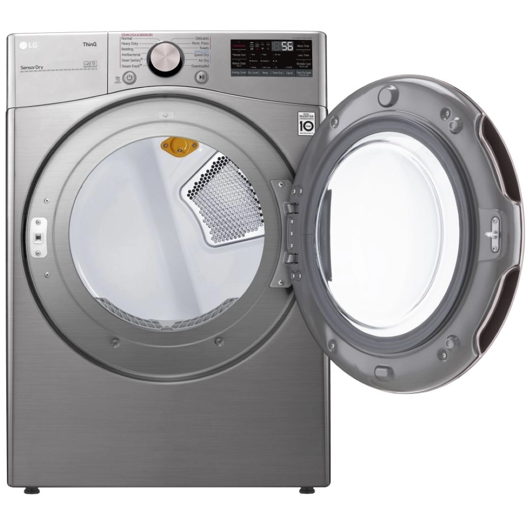 Ensemble laveuse et sécheuse LG – laveuse frontale intelligente 4,5 pi³ et sécheuse électrique 7,4 pi³ avec vapeur – WM3600HVA & DLEX3850V – Image 3