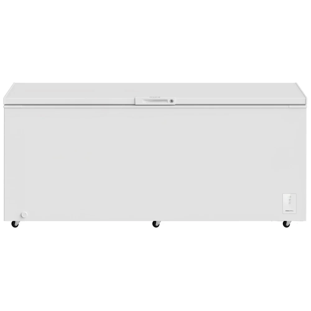 Congélateur coffre Frigidaire 80 pouces - 25 pi³, convertible et prêt pour le garage - FFCL2562AW