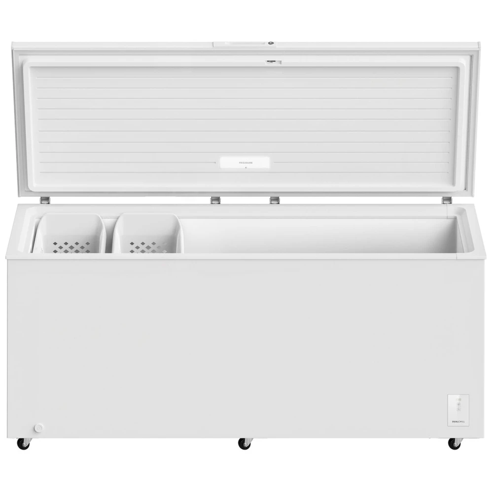 Congélateur coffre Frigidaire 80 pouces - 25 pi³, convertible et prêt pour le garage - FFCL2562AW – Image 2