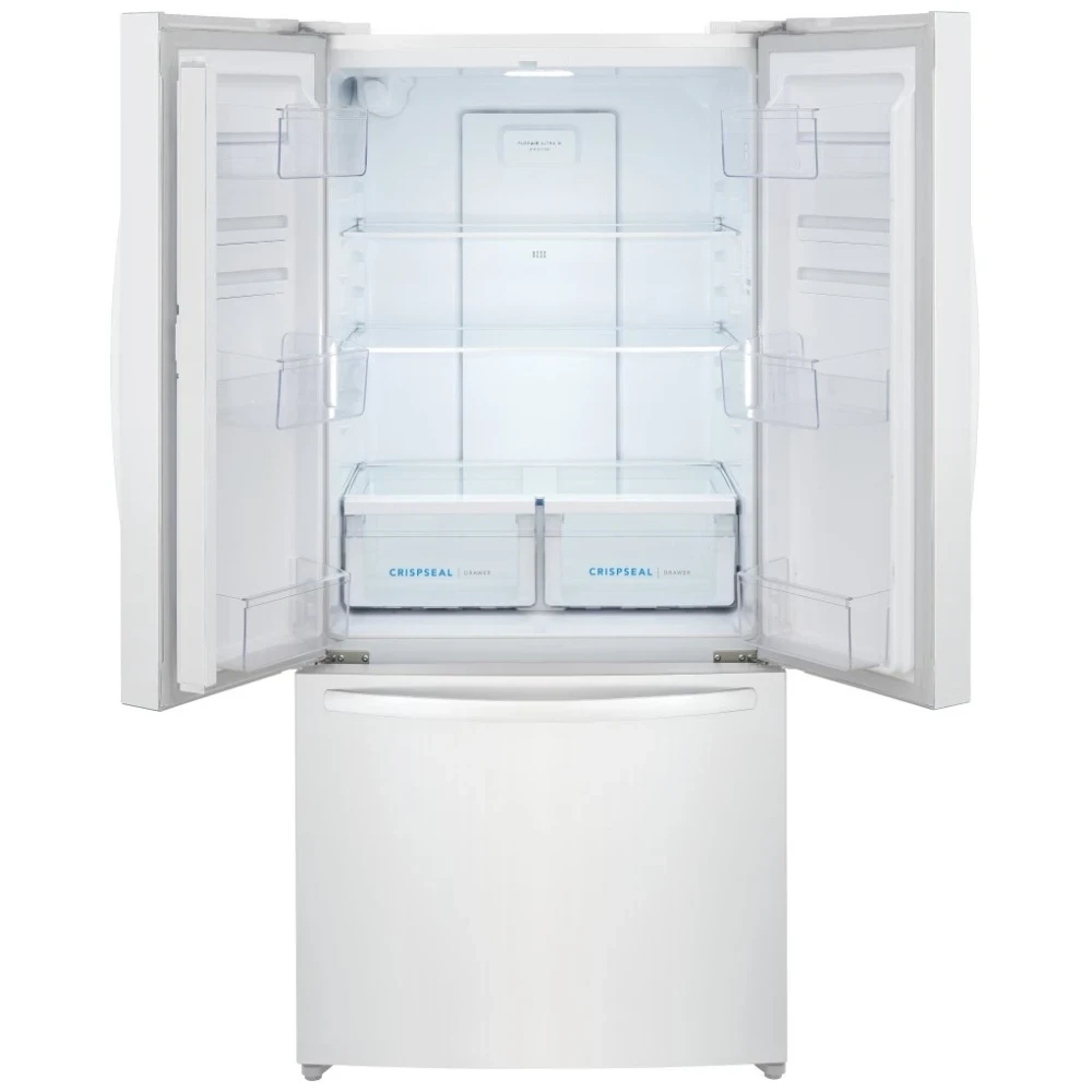 Réfrigérateur Frigidaire blanc à profondeur de comptoir - 32 po, 17,6 pi³ et portes françaises - FRFG1723AW - Image 2