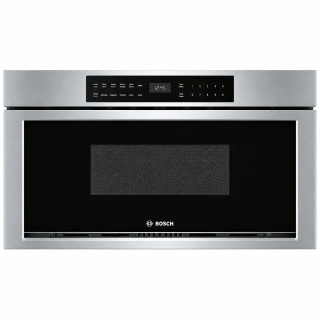 Four à micro-ondes à tiroir Bosch Série 800 - 30 po inox, 1,2 pi³, 950 W - HMD8053UC