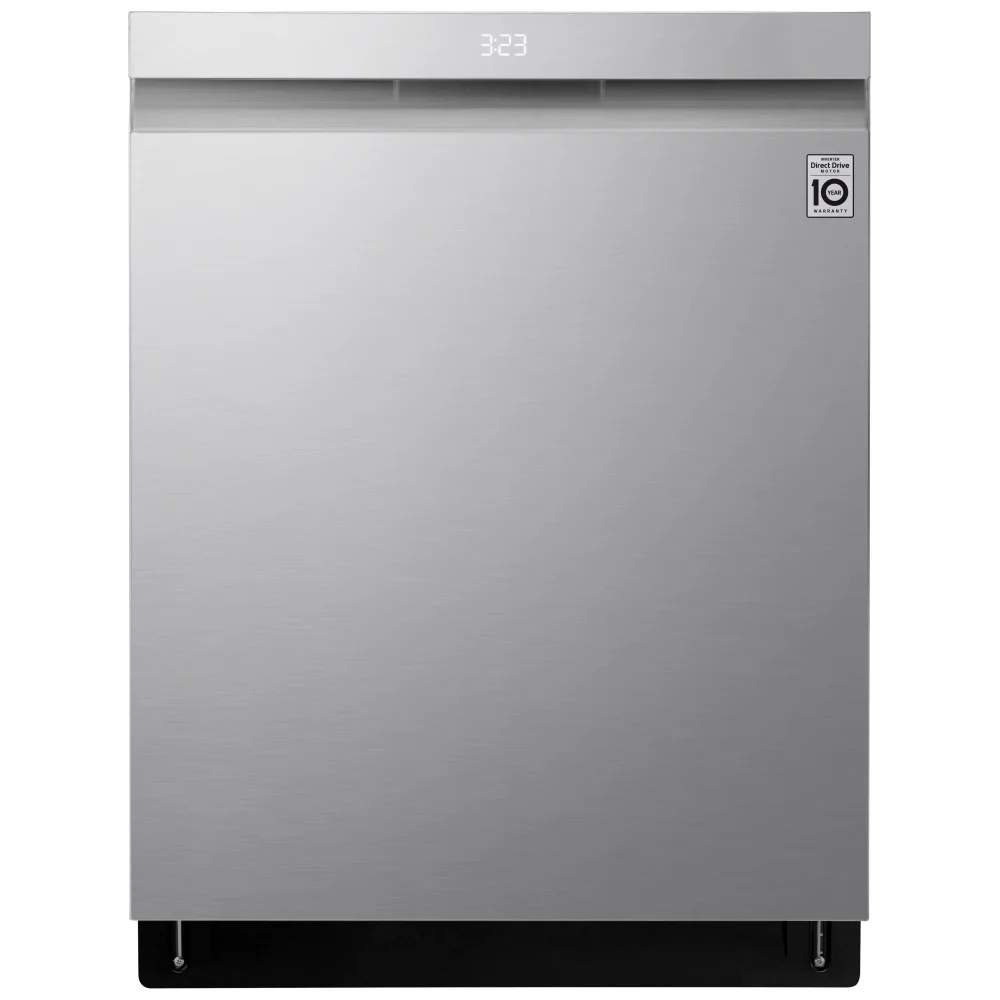 Lave-vaisselle LG TrueSteam - 24 po inox, 44 dBA, vapeur, 15 couverts et trois paniers - LDPS6762S