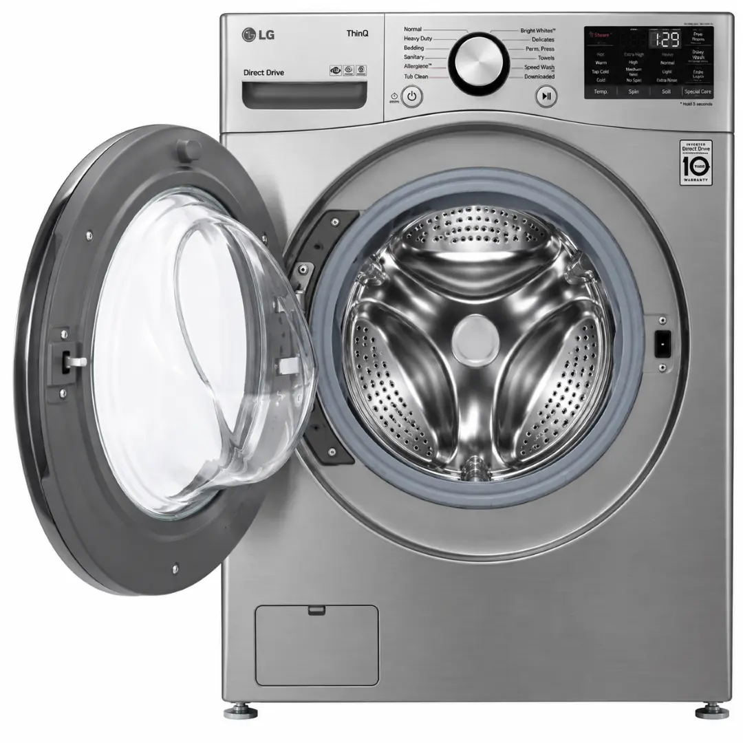 Ensemble laveuse et sécheuse LG – laveuse frontale intelligente 4,5 pi³ et sécheuse électrique 7,4 pi³ avec vapeur – WM3600HVA & DLEX3850V – Image 6