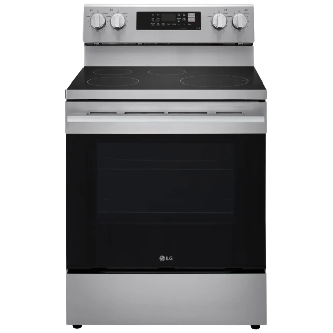 Cuisinière à induction LG UltraHeat - 30 po, 3 900 W, four 6,3 pi³ et inox - LRIN6323YE