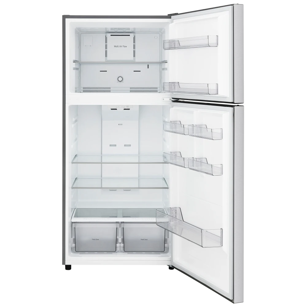 Réfrigérateur LG inox antitraces - 30 pouces 18 pi³ à congélateur supérieur - LT18SO000S – Image 2