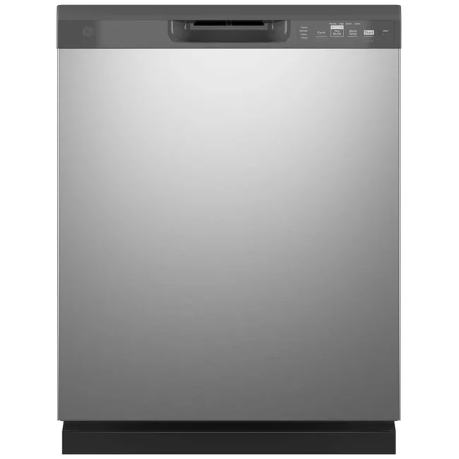Lave-vaisselle GE 24 pouces 12 couverts avec séchage Turbo Dry Boost inox – GDF510PSRSS