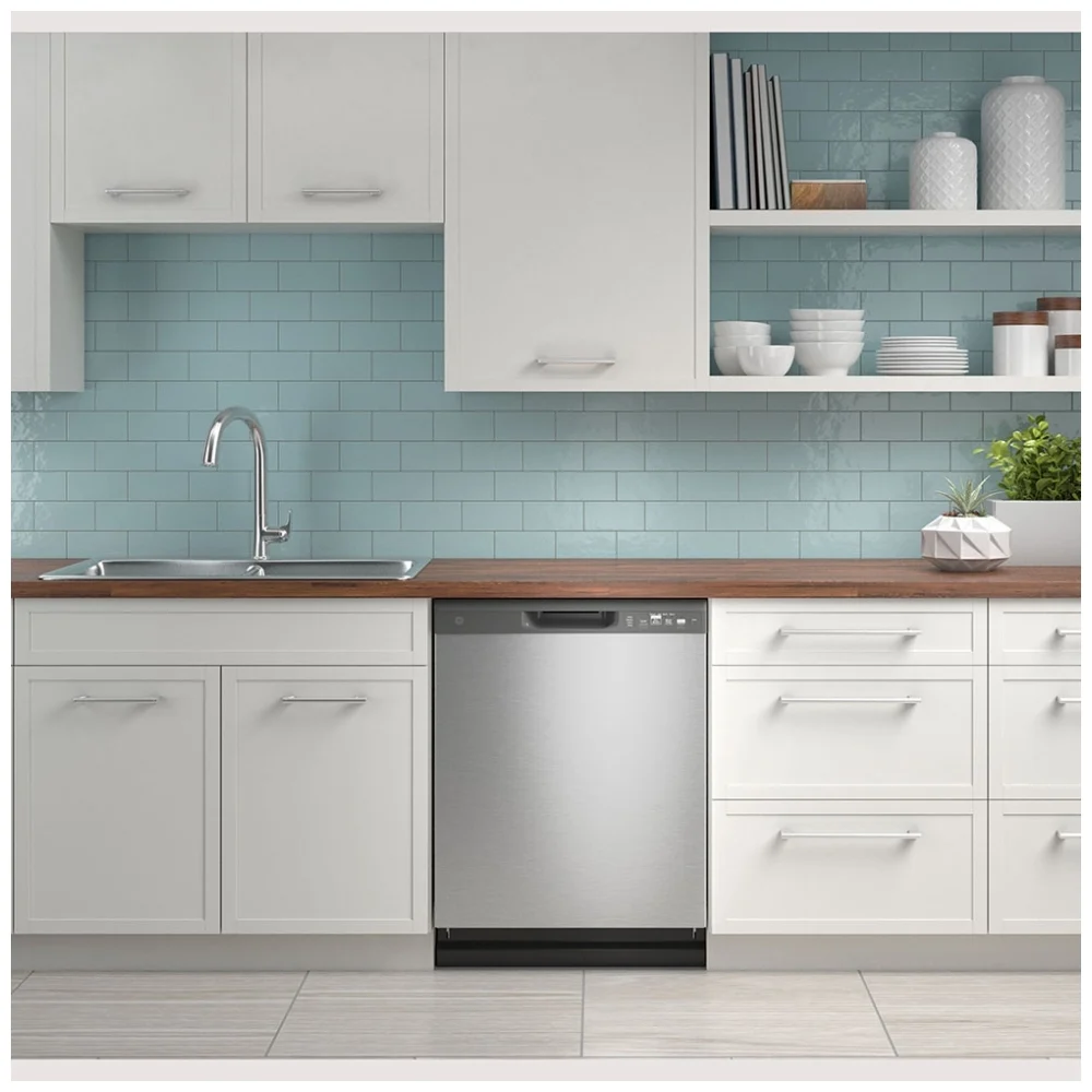 Lave-vaisselle GE 24 pouces 12 couverts avec séchage Turbo Dry Boost inox – GDF510PSRSS - Image 4