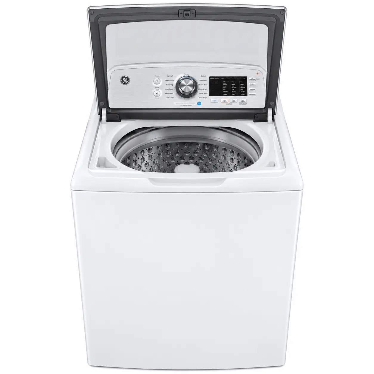 Laveuse GE à chargement vertical - 27 pouces, 5,3 pi³, cycle SaniFresh et finition blanche - GTW680BMRWS - Image 2