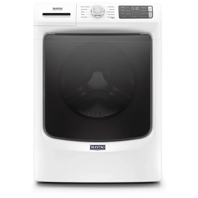 Laveuse frontale Maytag 27 po - vapeur Steam Clean et capacité 5,2 pi³ - MHW5630HW