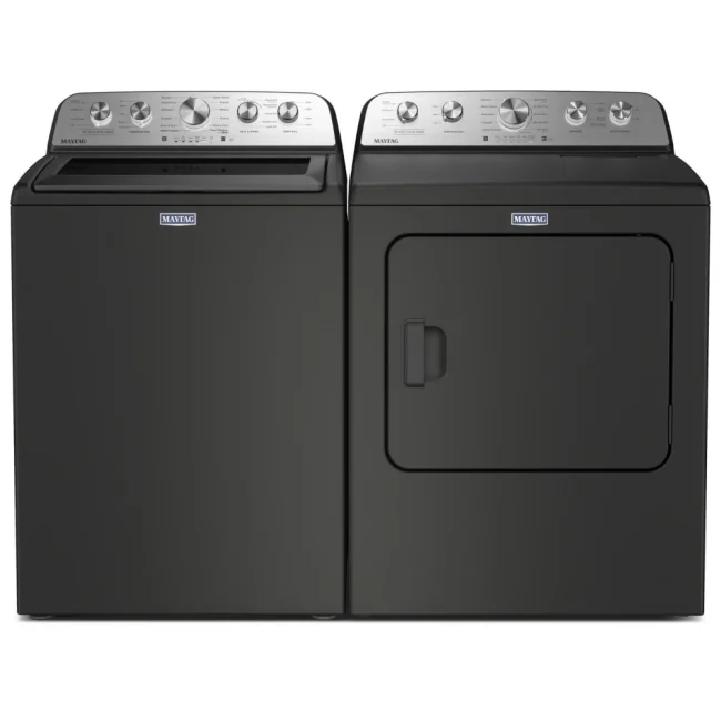 Ensemble laveuse et sécheuse Maytag Pet Pro noir volcan – MTW5605RU & YMED5605RU