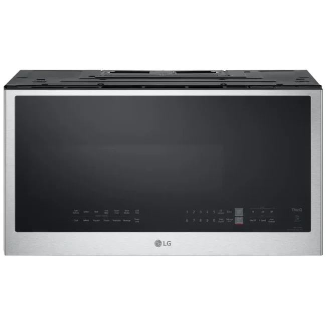 Micro-ondes LG 30 pouces 2 pi³ avec hotte intégrée 400 PCM – MVEL2033F