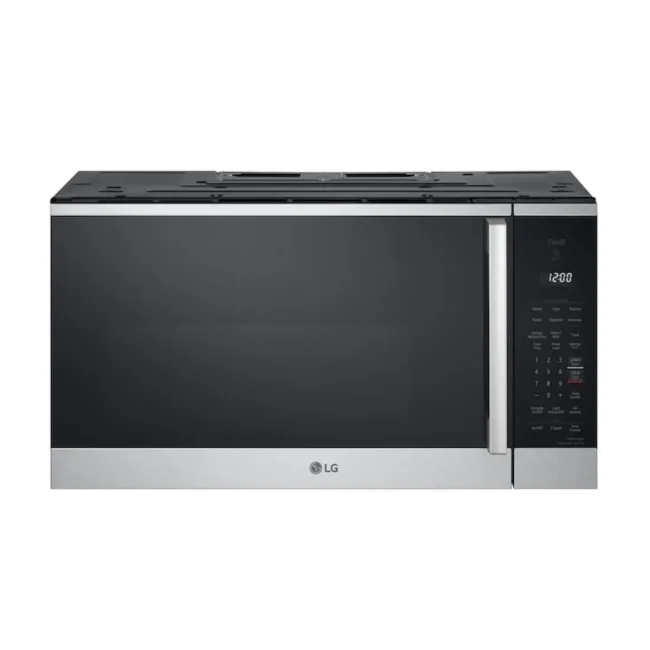 Micro-ondes LG 30 pouces avec hotte intégrée 1,8 pi³ inox – MVEM1825X