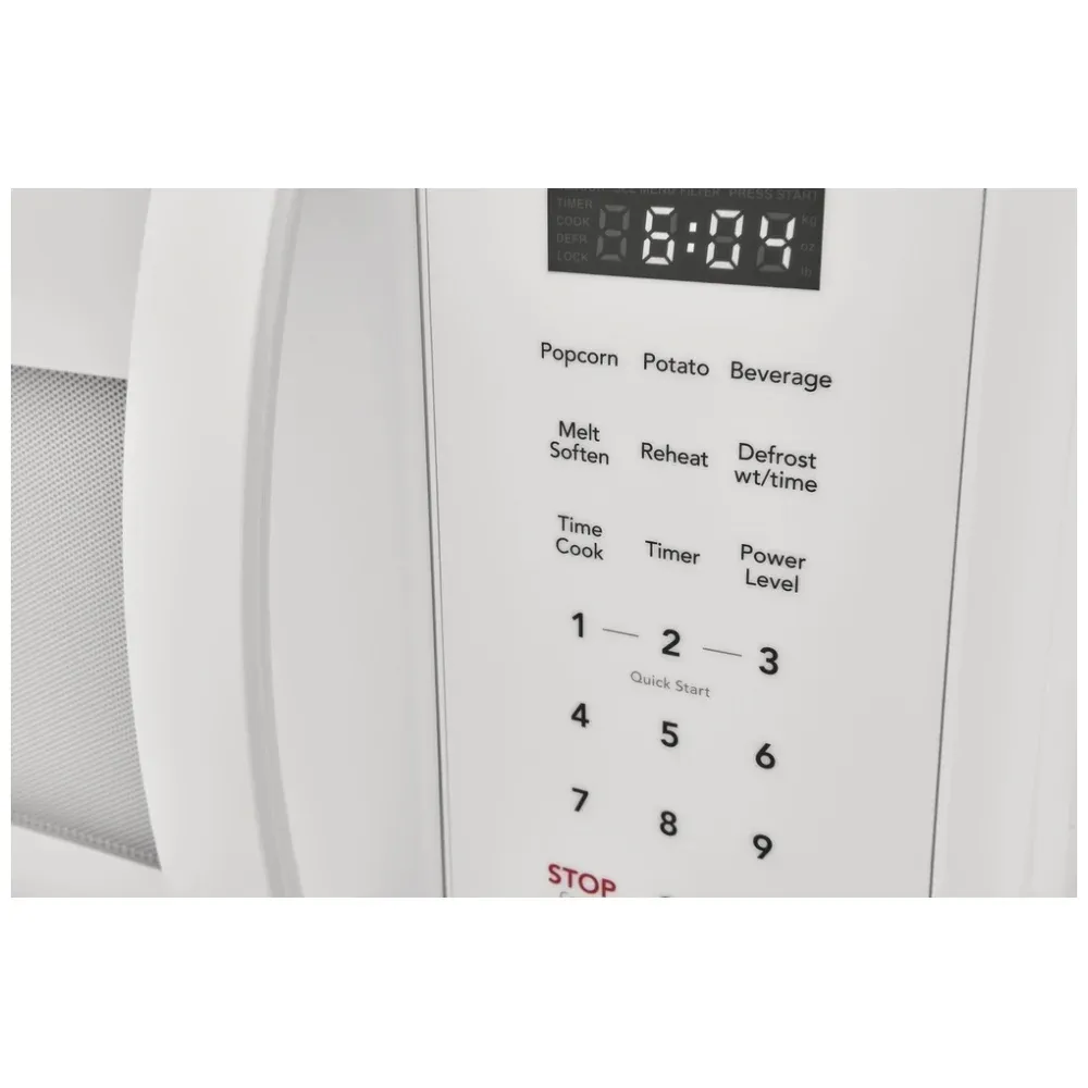 Micro-ondes Frigidaire 30 pouces blanc avec hotte intégrée 1,8 pi³ – FMOS1846BW – Image 3