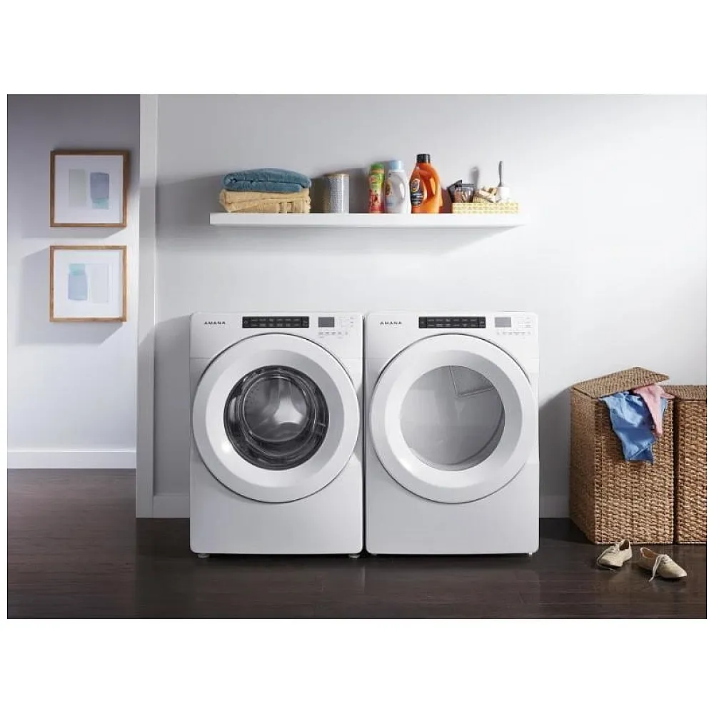 Ensemble laveuse et sécheuse Amana 27 pouces 5,0 et 7,4 pi³ blanc – NFW5800HW & YNED5800HW - Image 6