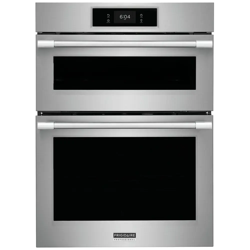 Four mural combiné Frigidaire Professional - micro-ondes 1,7 pi³, Total Convection & Air Fry - PCWM3080AF
