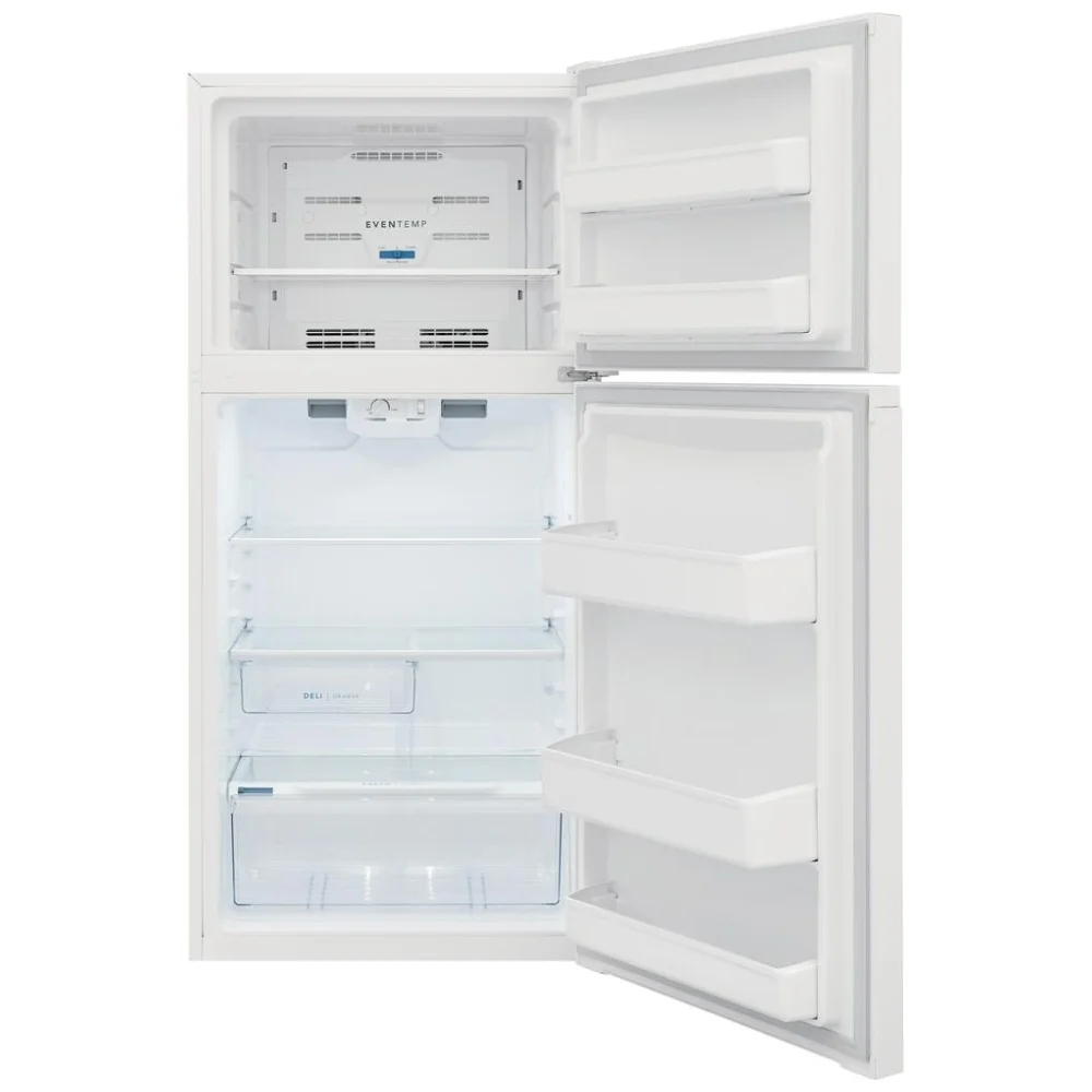 Réfrigérateur Frigidaire à congélateur supérieur 28 po – 13,9 pi³, EvenTemp™ et ENERGY STAR – FFHT1425VW – Image 2