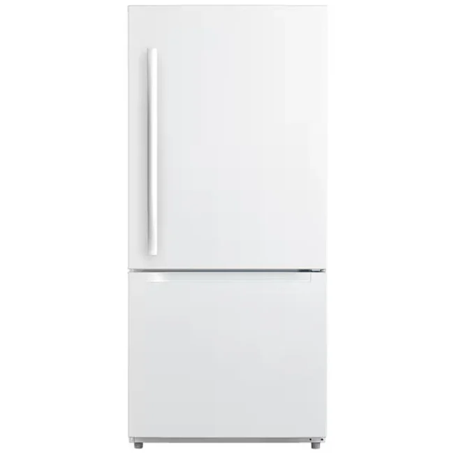 Réfrigérateur Moffat 30 pouces 18,6 pi³ avec congélateur inférieur blanc – MDE19DTNKWW