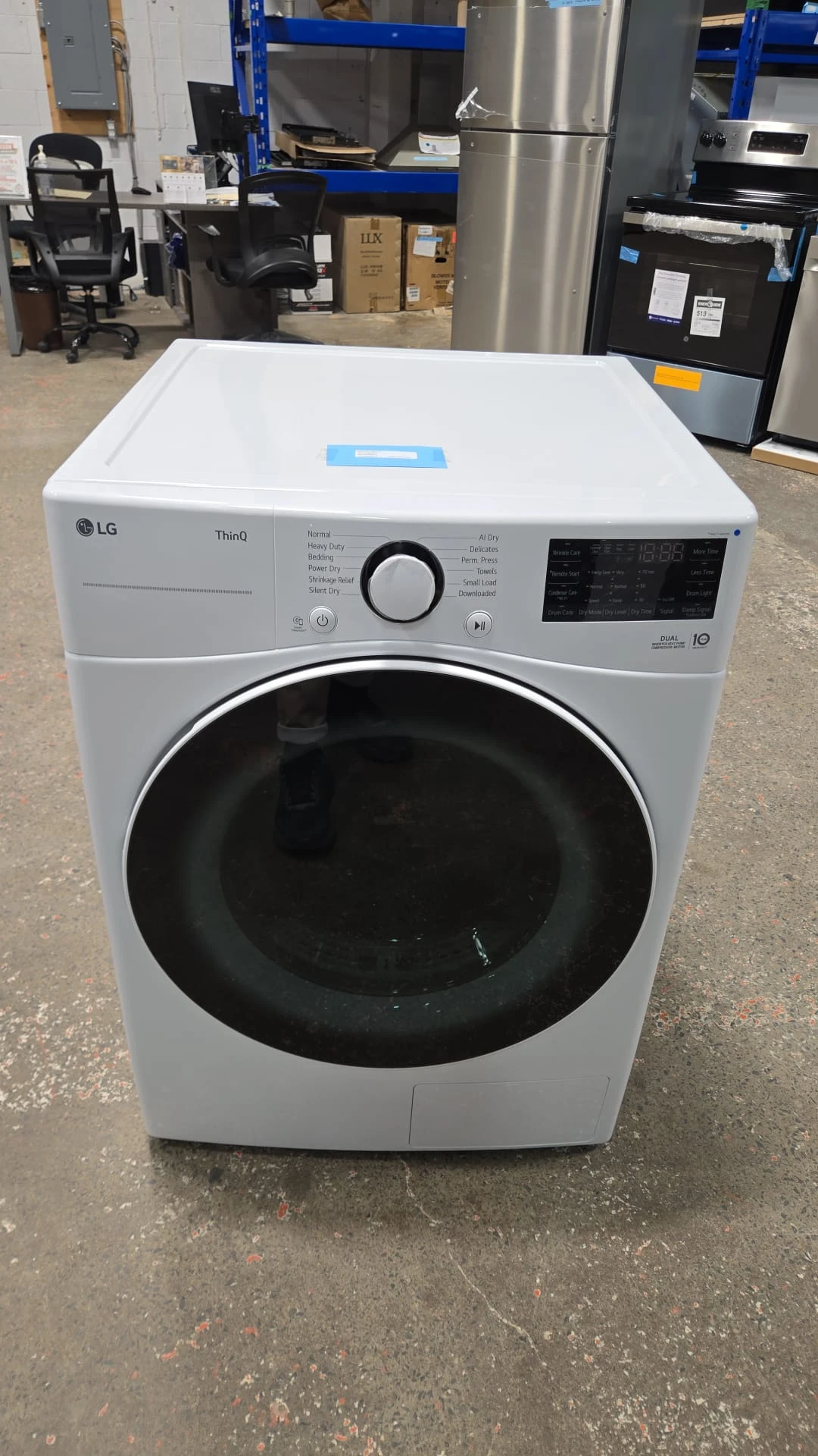 Sécheuse électrique LG 27 pouces 7,8 pi³ à pompe à chaleur – DLHC3602W – Image 5