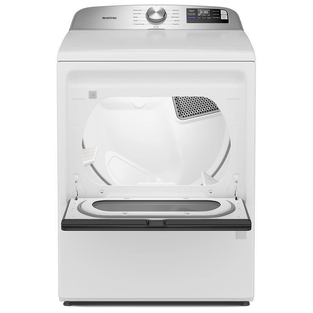 Sécheuse électrique Maytag - 27 pouces blanche, 7,4 pi³, Extra Power & détection avancée d'humidité - YMED6205RW - Image 2