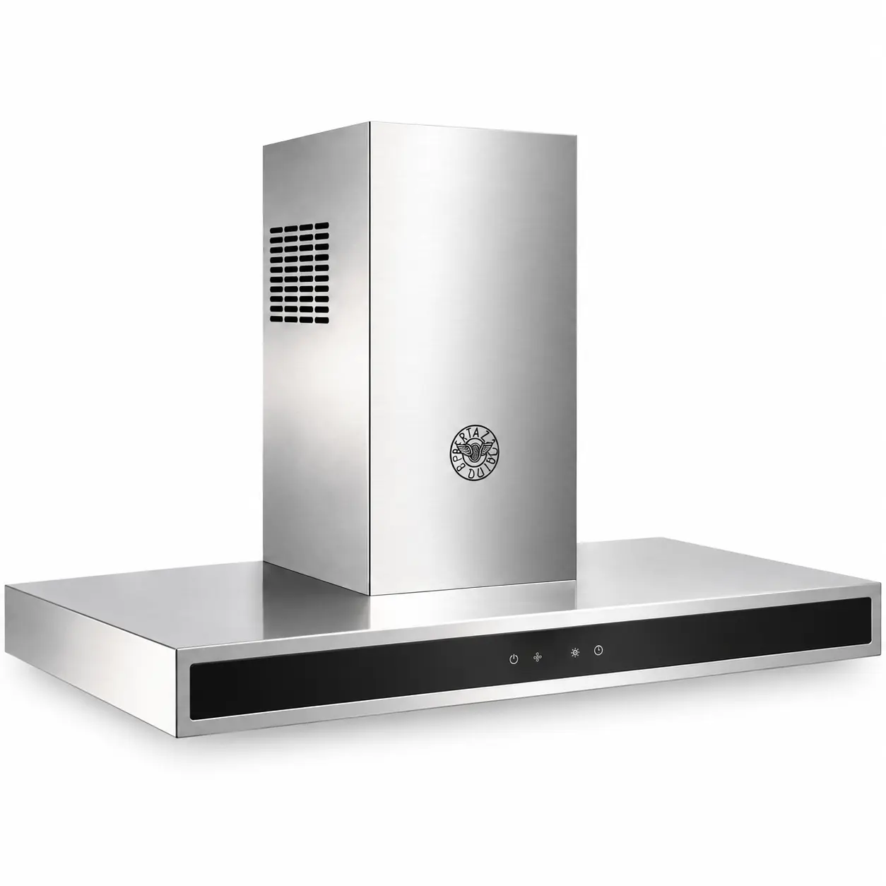 Hotte murale Bertazzoni à façade en verre noir - 30 pouces, inox et aspiration 600 CFM - KG30X – Image 2