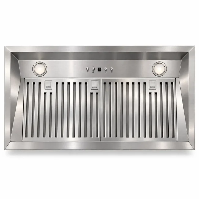 Hotte encastrable Aviva à puissance professionnelle - 34 pouces inox, aspiration 1 000 CFM - AVP34108PS2