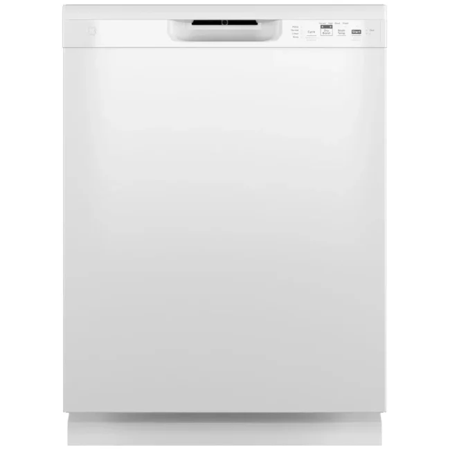 Lave-vaisselle GE 24 pouces 12 couverts avec séchage Dry Boost blanc – GDF511PGRWW