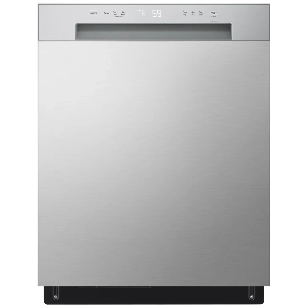 Lave-vaisselle LG 24 pouces 15 couverts avec séchage Dynamic Dry inox – LDFC2423V